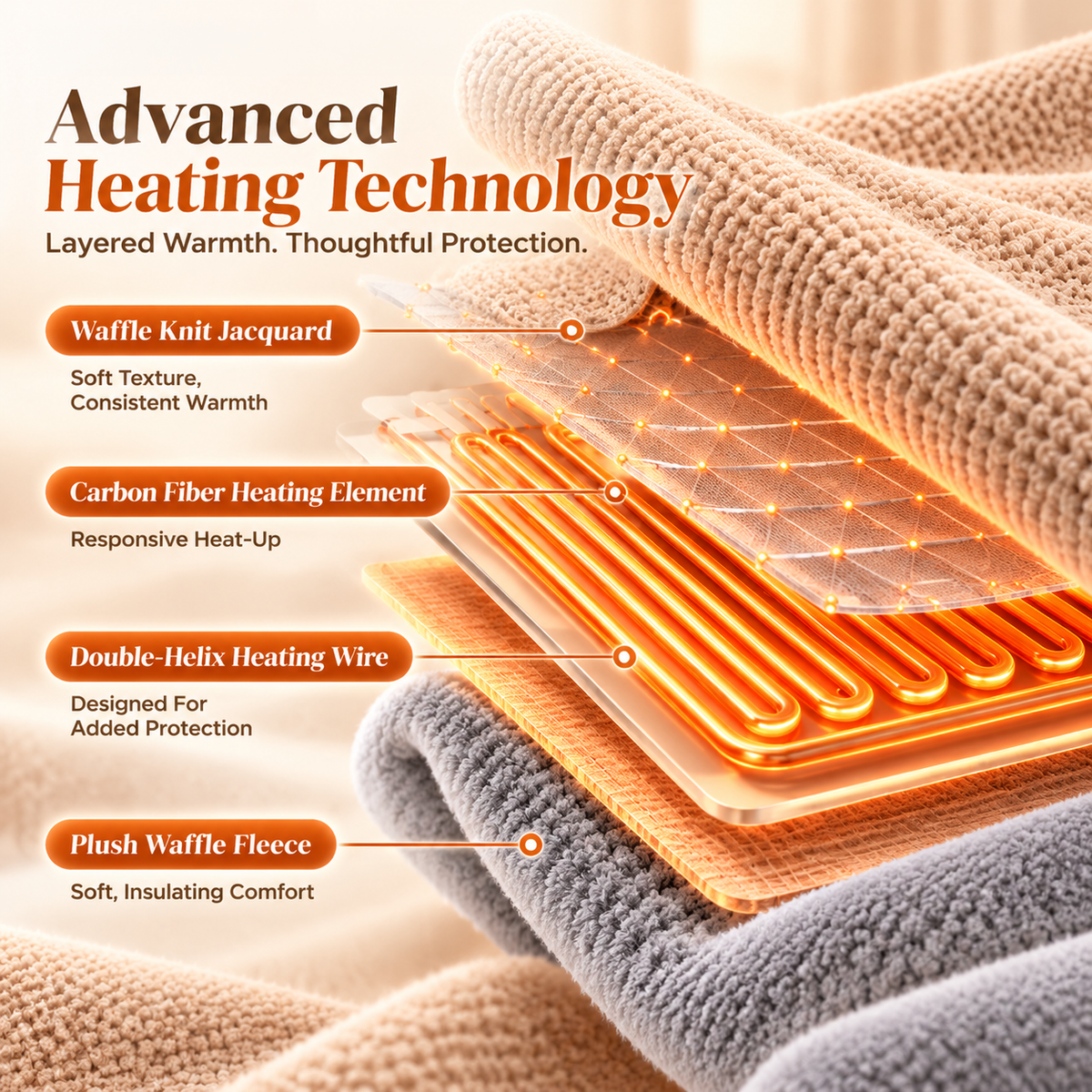 Faroniq Wearable Heated Wrap
