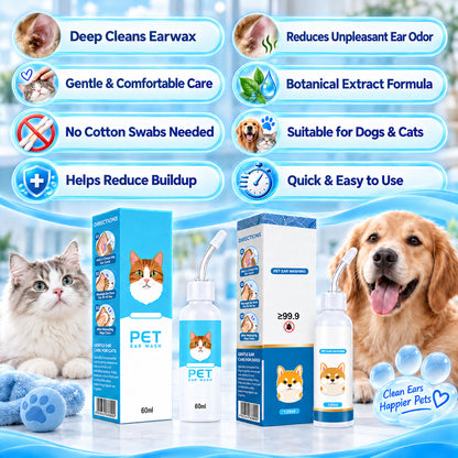 Faroniq®🐶🐱 Ear cleaner | Soothes itchy ears👂