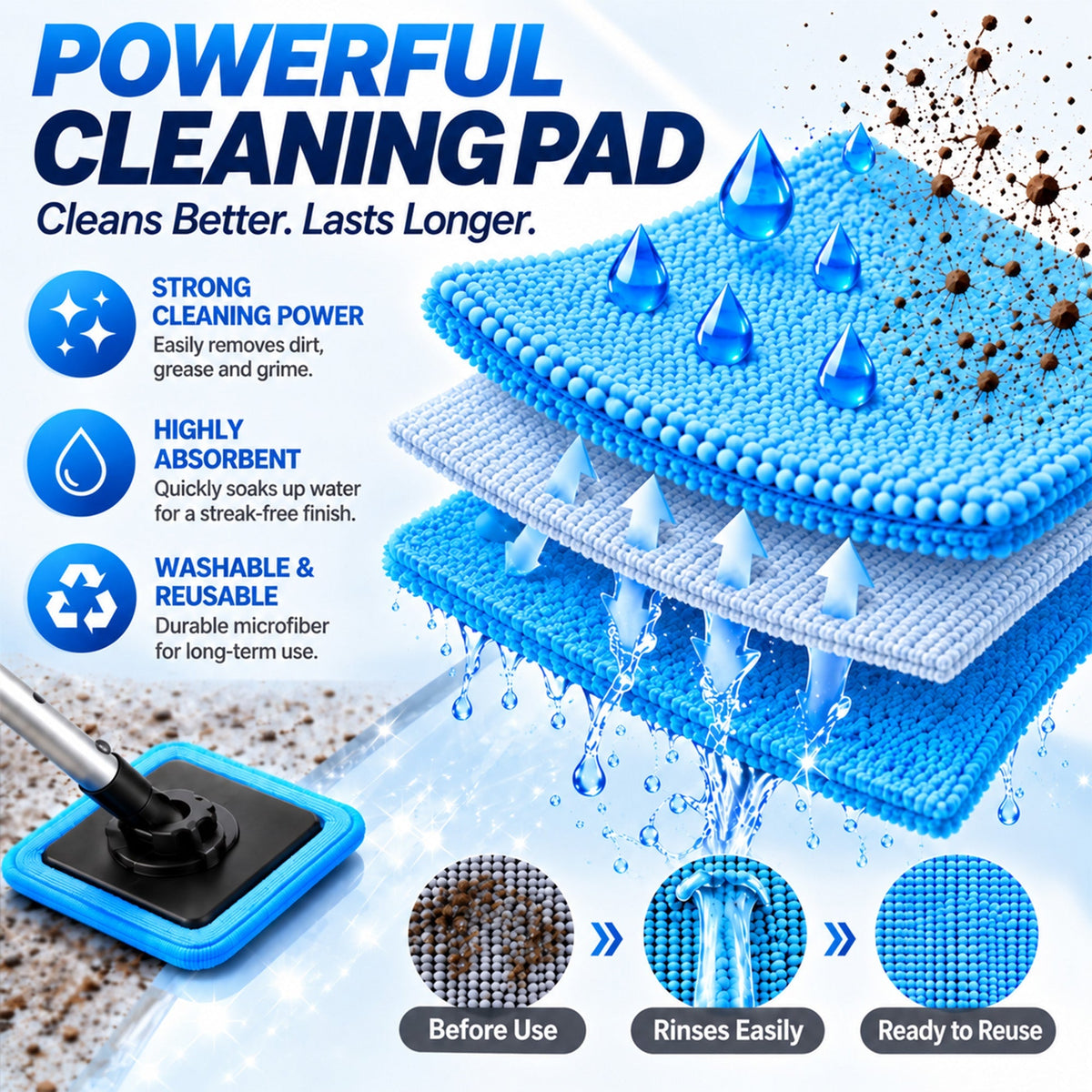 Faroniq All-In-One Magnetic Glass Cleaner
