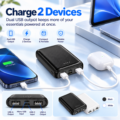 Faroniq Portable Power Bank for Heated Shawl