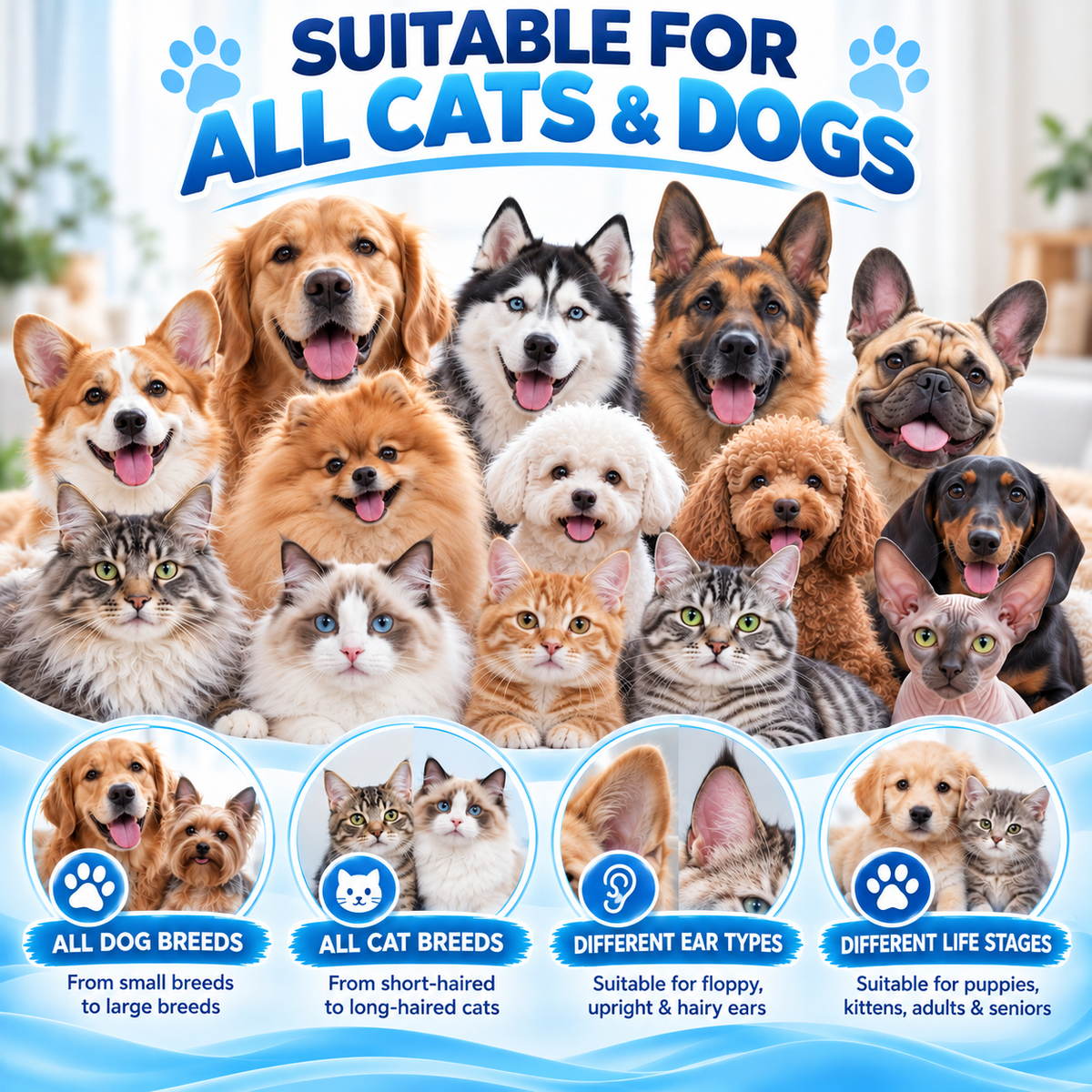 Faroniq®🐶🐱 Ear cleaner | Soothes itchy ears👂