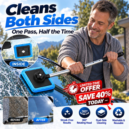 Faroniq All-In-One Magnetic Glass Cleaner
