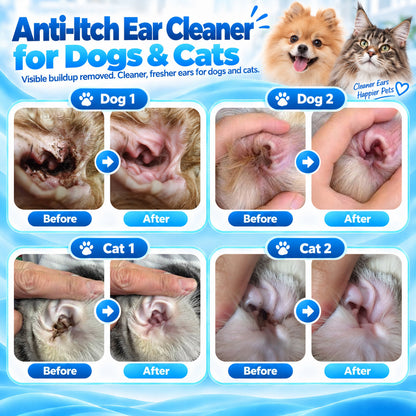 Faroniq®🐶🐱 Ear cleaner | Soothes itchy ears👂
