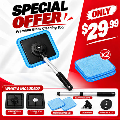 Faroniq All-In-One Magnetic Glass Cleaner