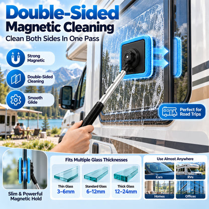 Faroniq All-In-One Magnetic Glass Cleaner