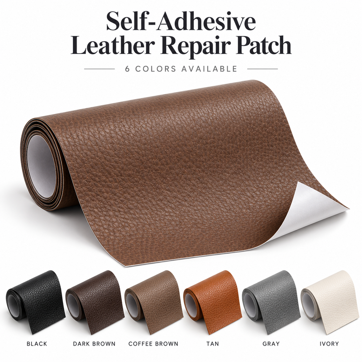 Jurevon® Self-Adhesive Leather Repair Patch