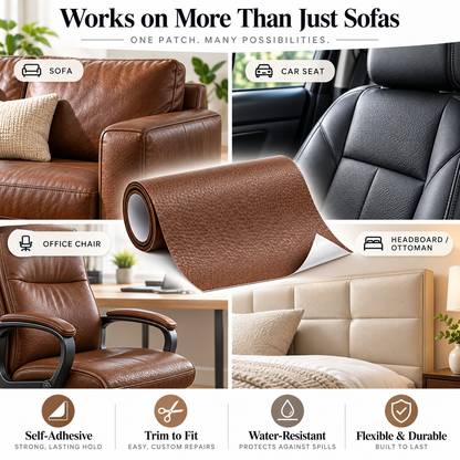 Jurevon® Self-Adhesive Leather Repair Patch