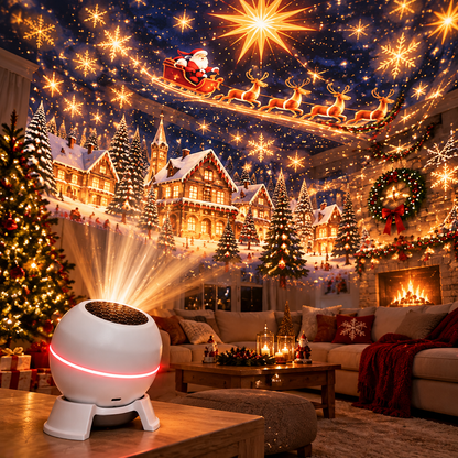 Official Store | 🎅🎄 SCNDR® Smart Holographic Projector (HD Smart Dynamic 5D)