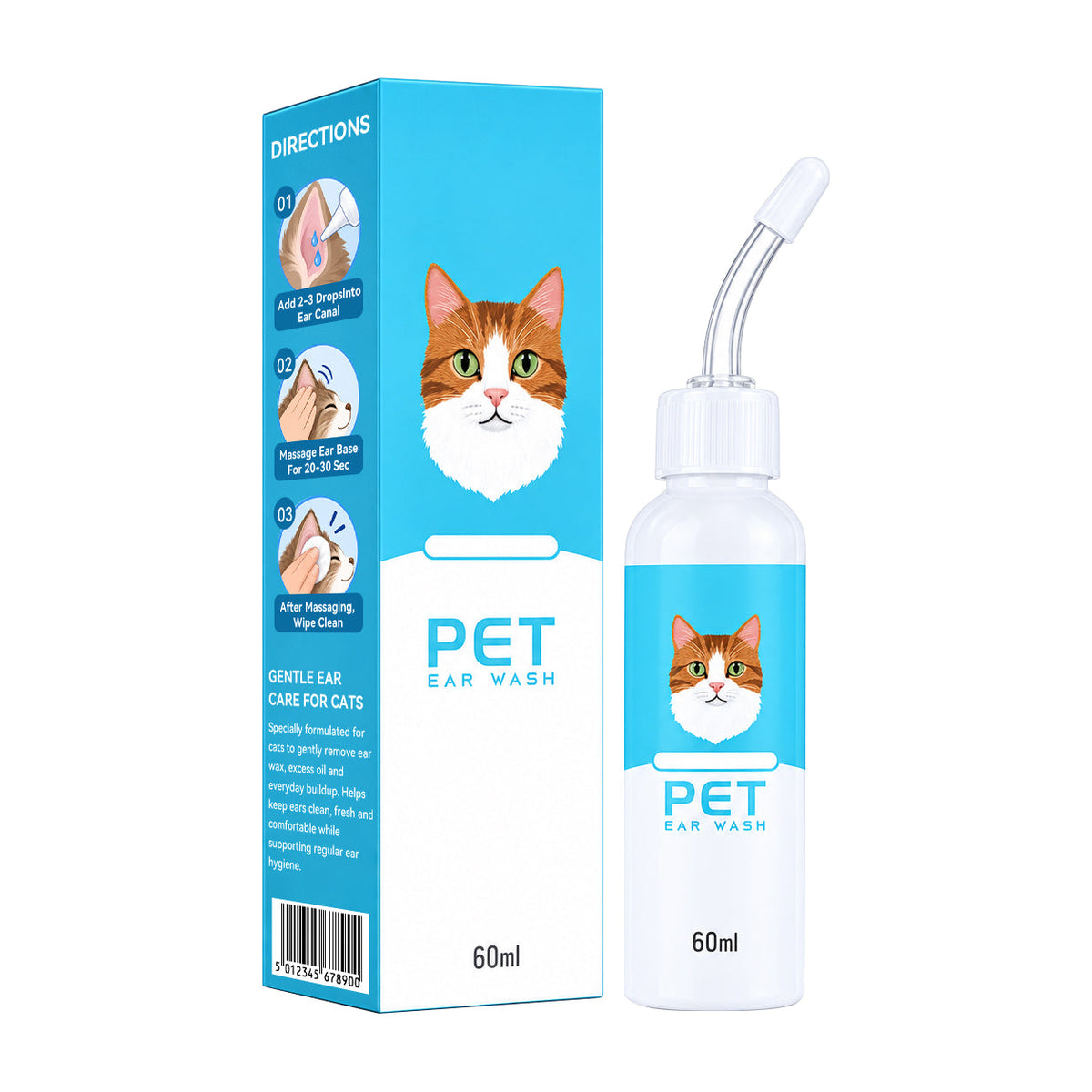 Faroniq®🐶🐱 Ear cleaner | Soothes itchy ears👂