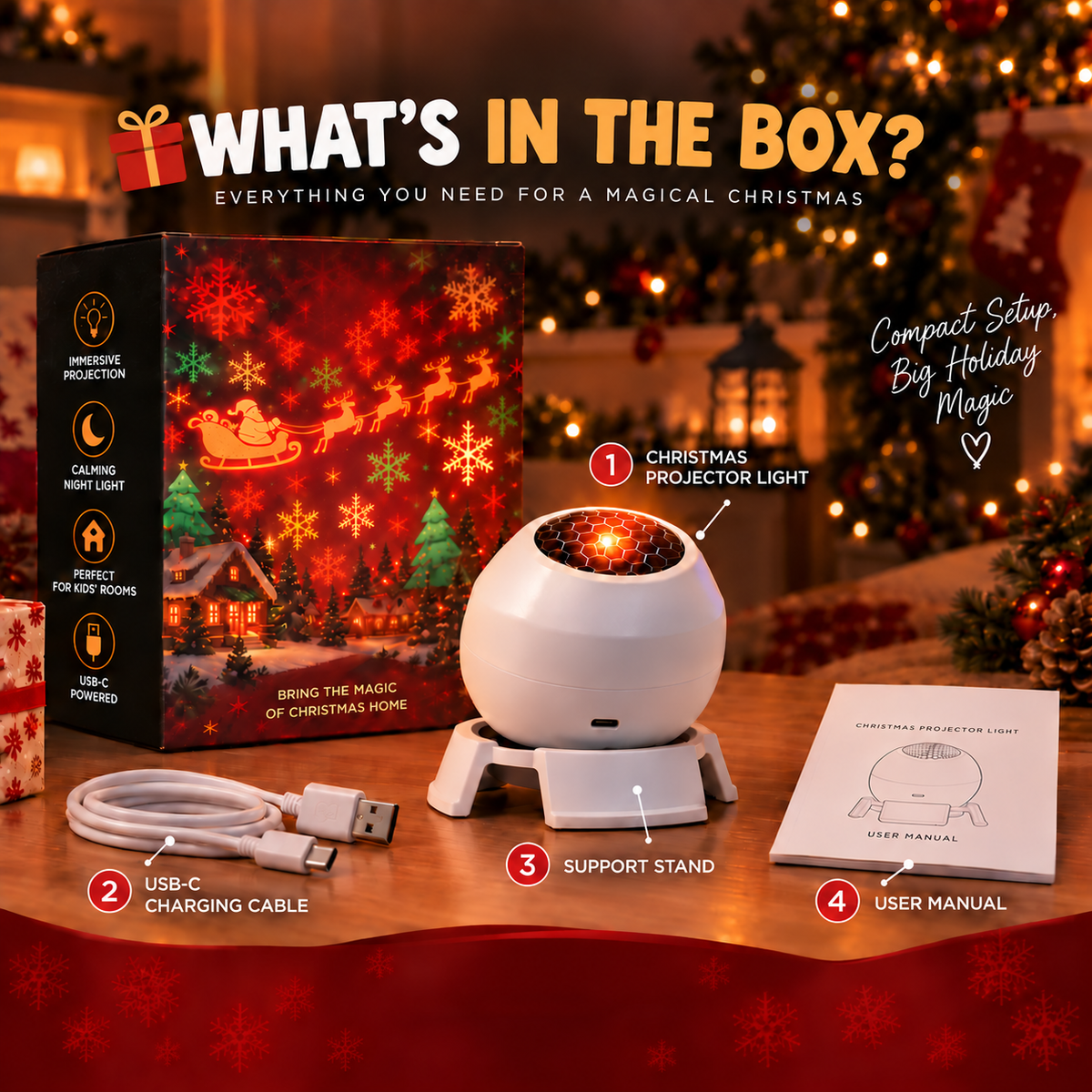 [Jesus recommends]🎄Faroniq®Magical Christmas Lights ✨ Light Up the Holiday Magic