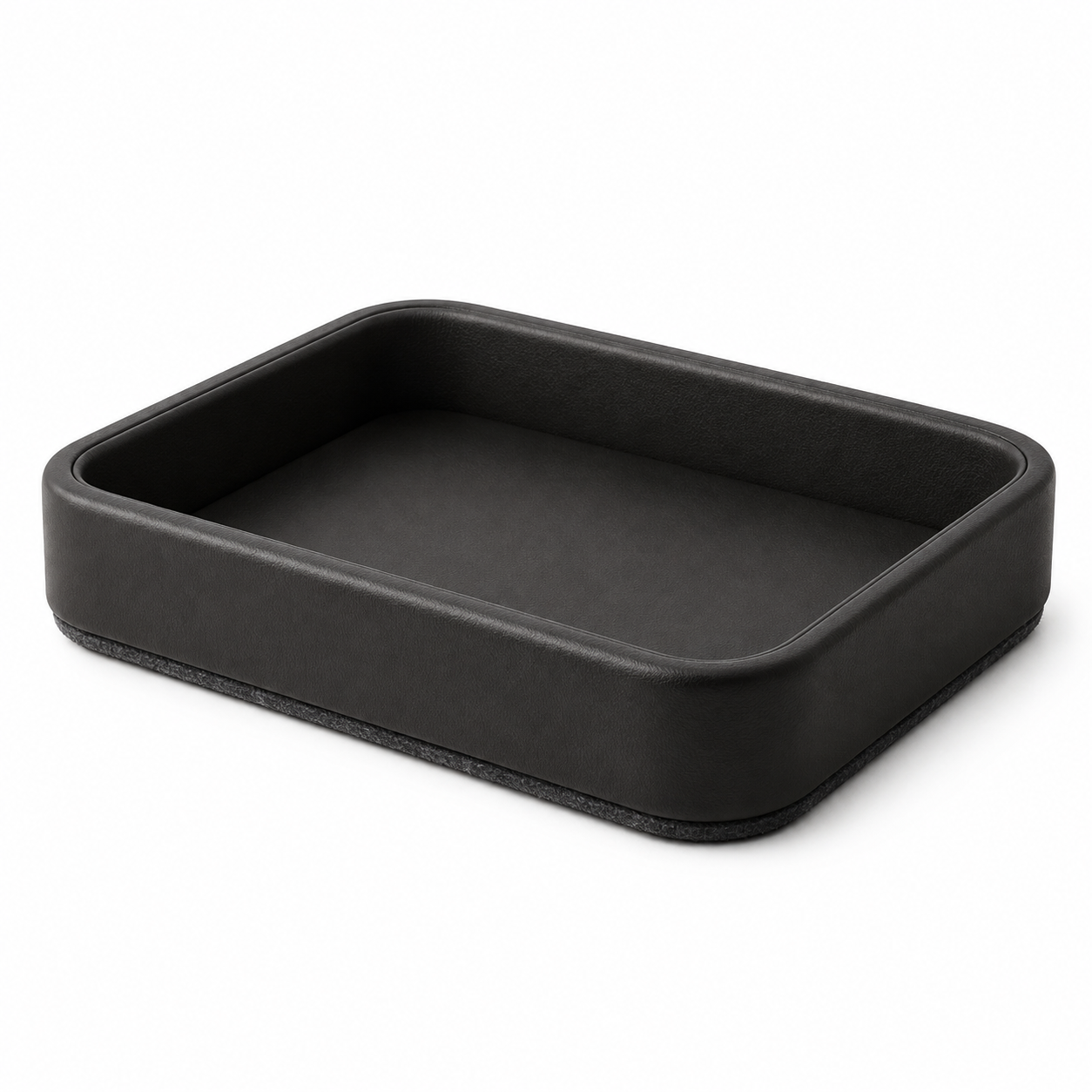 Luxury Leather Catchall Tray – Minimalist Organizer for Jewelry, Keys & Everyday Essentials